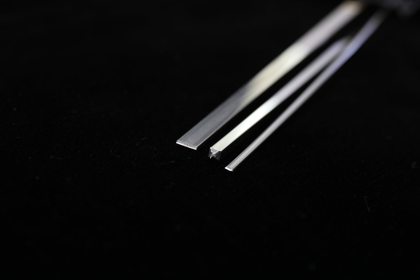 Ag925平角線 1.2×1.5 180mm